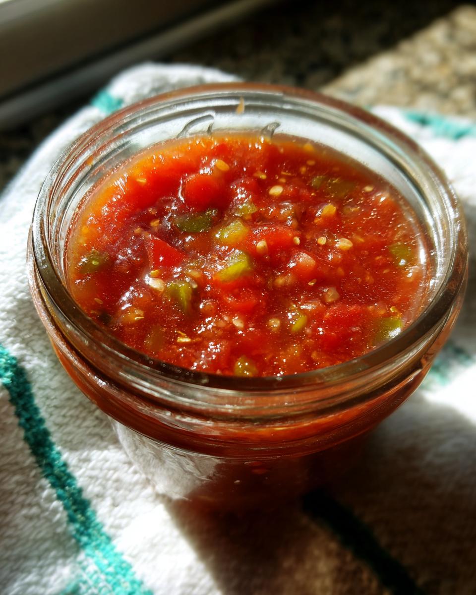 Amazing Fresh Tomato Canned Salsa Recipe